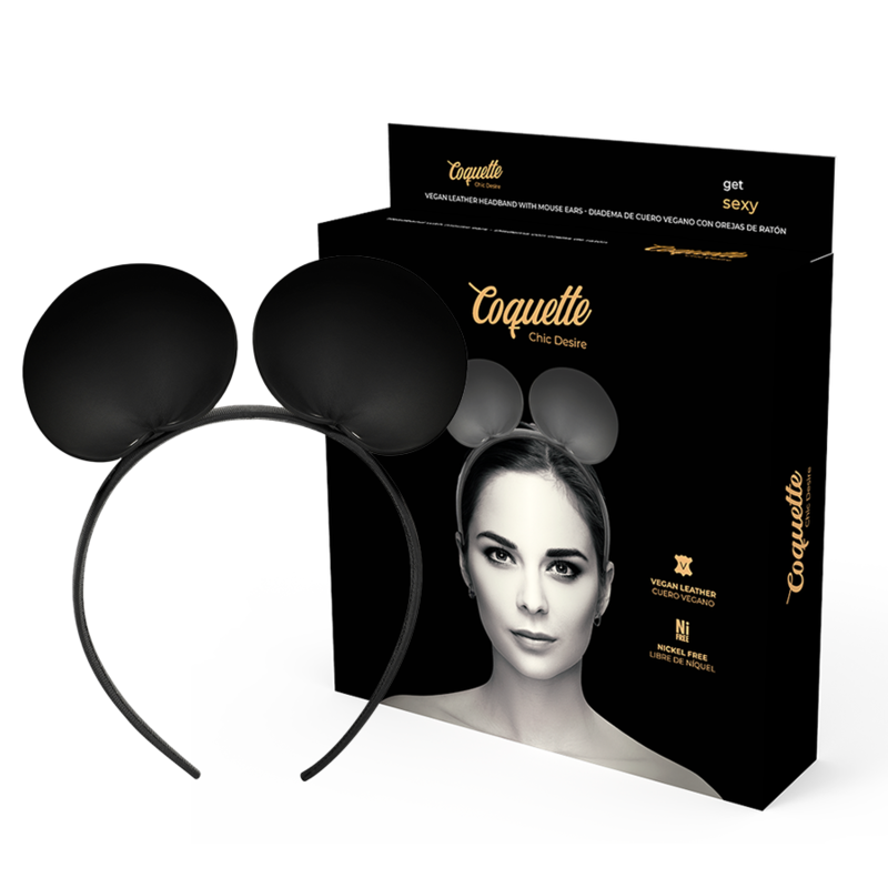 COQUETTE CHIC DESIRE - CERCHIETTO CON ORECCHIE DA TOPO