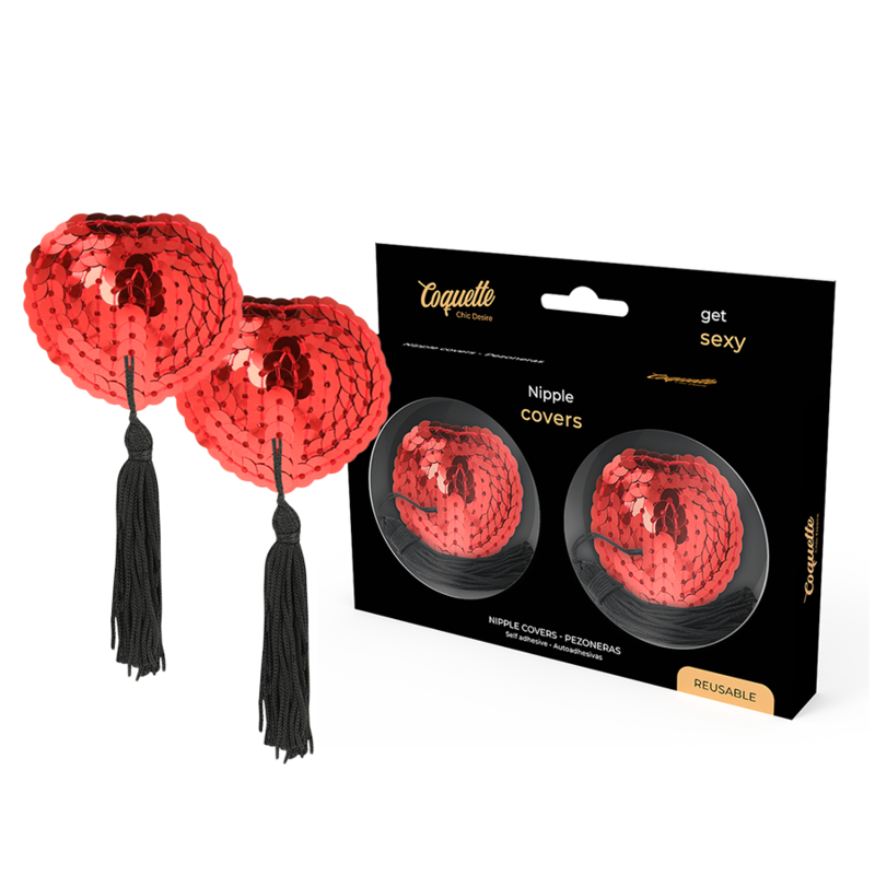 COQUETTE CHIC DESIRE - CACHE-TÉTONS ROUGE