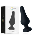 INTENSE - PLUG ANAL PIPO L SILICONA NEGRO 13 CM