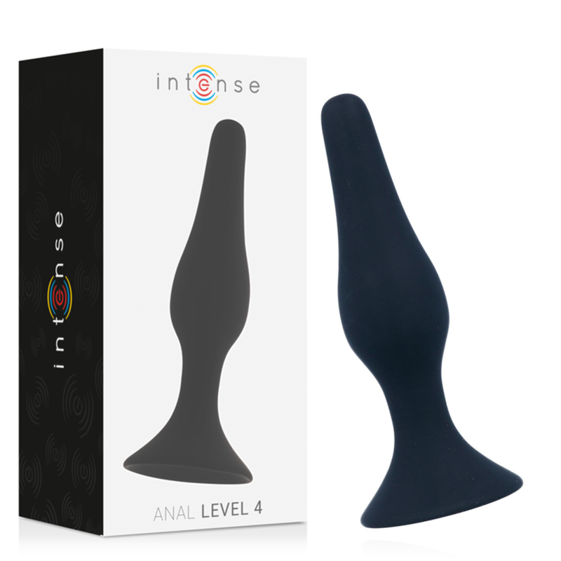 INTENSE - ANALE LIVELLO 4 15,5CM NERO