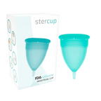 STERCUP - COPA MENSTRUAL DE SILICONA FDA ACUAMARINA - TALLA S