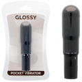 GLOSSY - VIBRATORE DA TASCA NERO