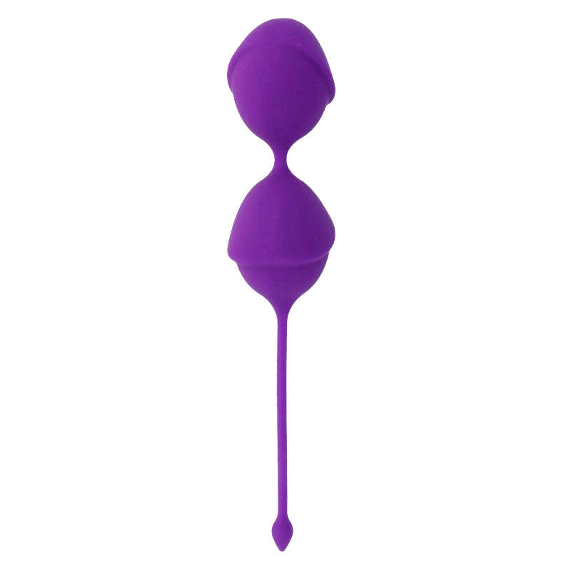 INTENSE - EJERCITADOR DE KEGEL DE SILICONA KARMY FIT LILA