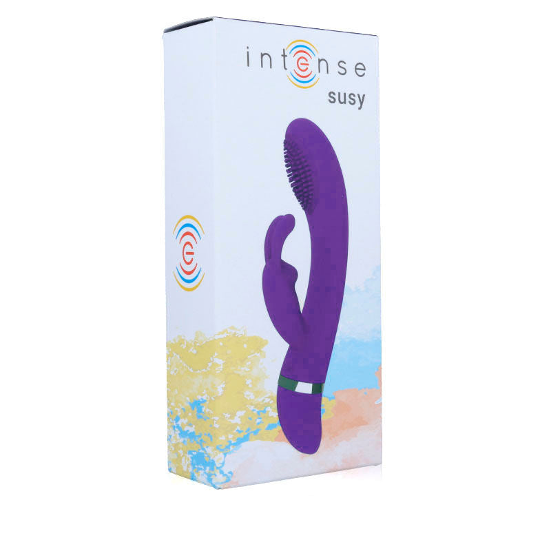 INTENSE - VIBRATORE OSCILLANTE SUSY SILICON CONIGLIETTO LILLA