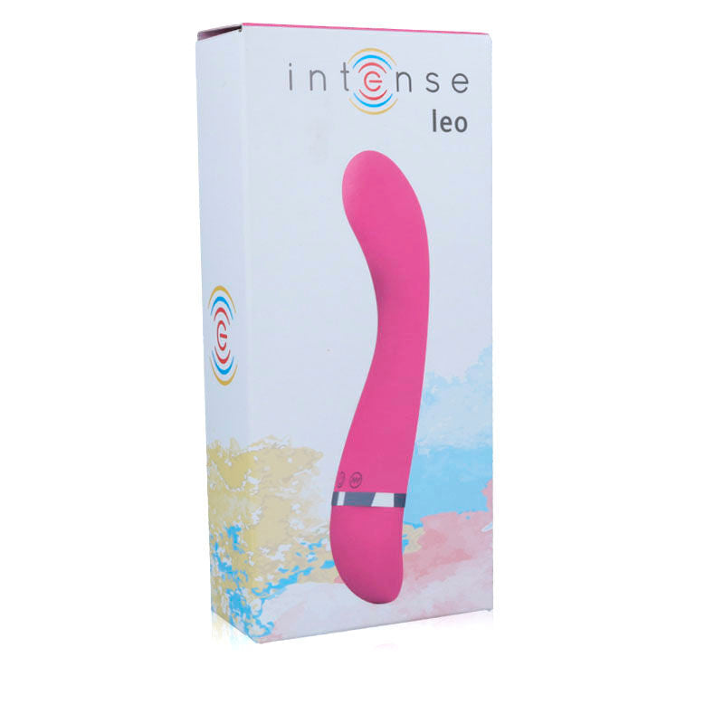 INTENSE - VIBRADOR LEO DE SILICONA ROSA LUJO