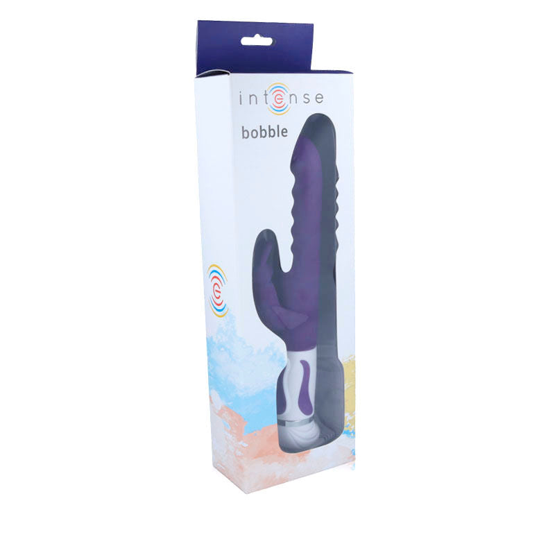 INTENSE - VIBRATORE BOBBLE ROTANTE IN SILICONE LILLA