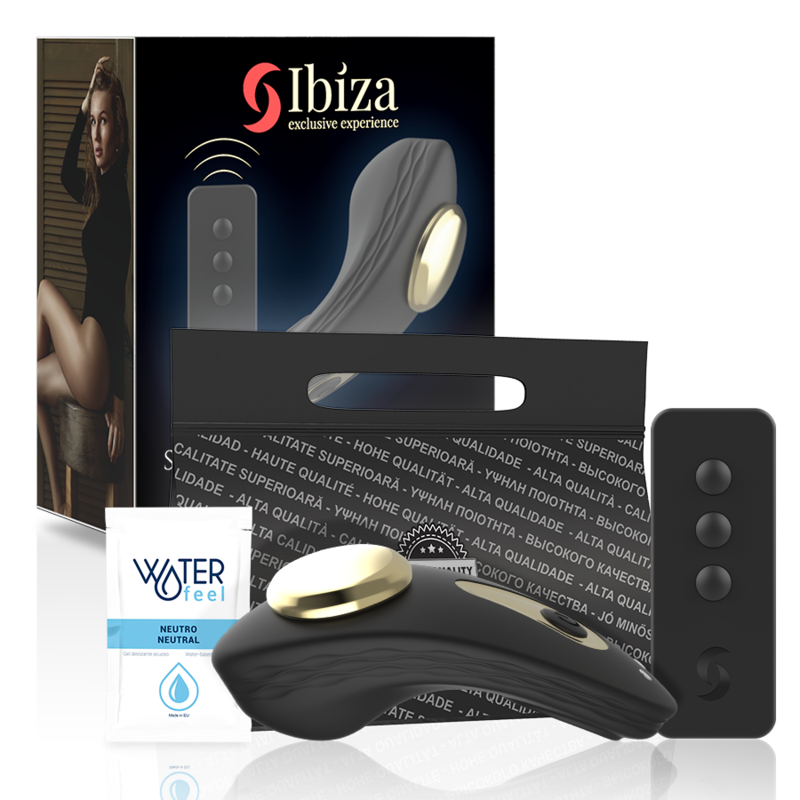 IBIZA - TELECOMANDO PER VIBRATORE A PERIZOMA IN SILICONE