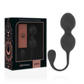 RITHUAL - NISHA BLACK RECHARGEABLE VIBRATING KEGEL BALLS