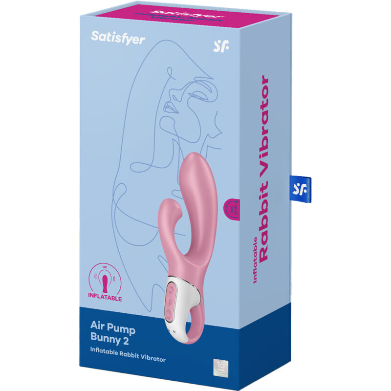SATISFYER - AIR BUNNY 2 PUMP PINK