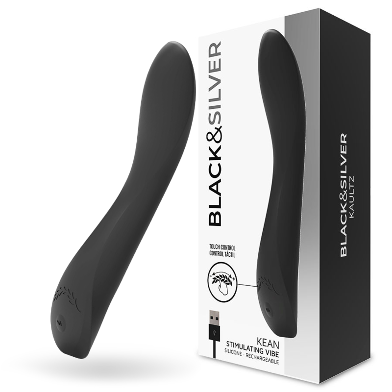 BLACK&SILVER - COMANDO TATTILE DEL VIBRATORE KEAN