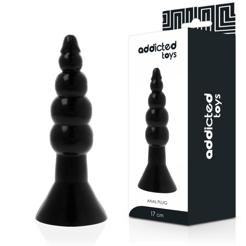 ADDICTED TOYS - ANAL PLUG 17 CM NERO