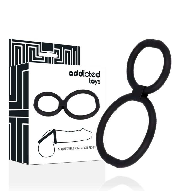 ADDICTED TOYS - ANILLOS AJUSTABLES PARA EL PENE