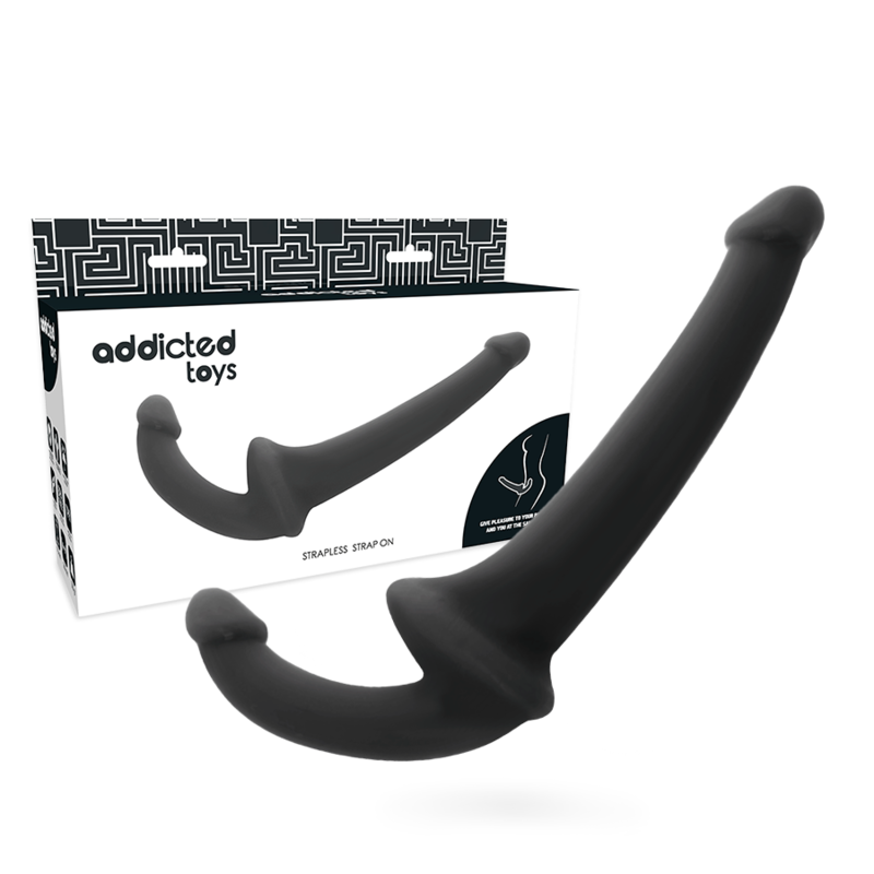 ADDICTED TOYS - DILDO CON CINGHIA SENZA SUPPORTO NERO