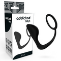 ADDICTED TOYS - PLUG ANALE CON ANELLO PENIENO NERO