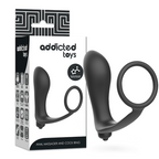 ADDICTED TOYS - ANAL PLUG VIBRANTE CON ANELLO PENIENO