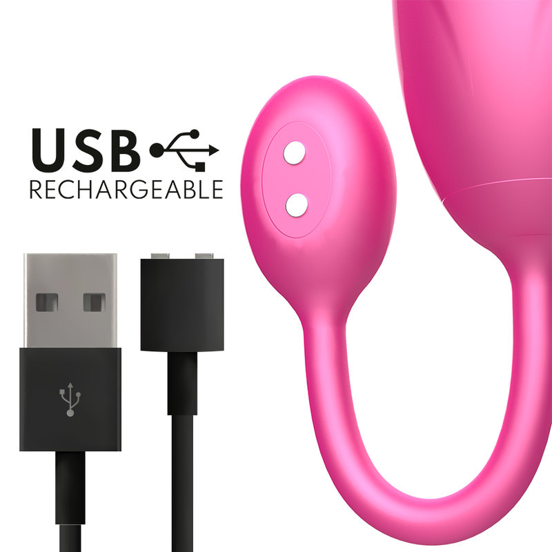 ONINDER - UOVO VIBRANTE TOKYO ROSE 7,5 X 3,2 CM APP GRATUITA