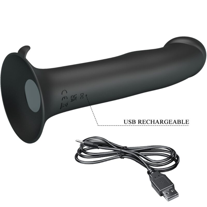 PRETTY LOVE - VIBRADOR Y SUCCIONADOR CLITORIDIANO MURRAY BLACK