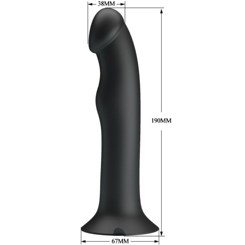 PRETTY LOVE - VIBRADOR Y SUCCIONADOR CLITORIDIANO MURRAY BLACK