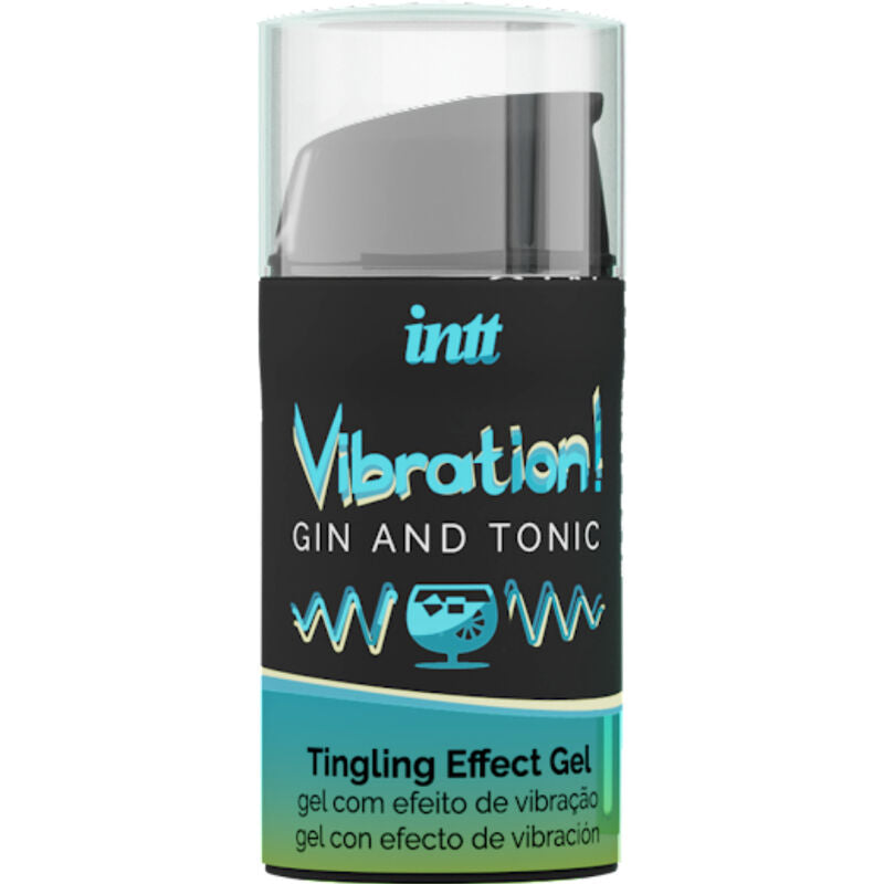 INTT - GEL VIBRANTE LIQUIDO POTENTE STIMOLANTE INTIMO GIN & TONIC 15ML