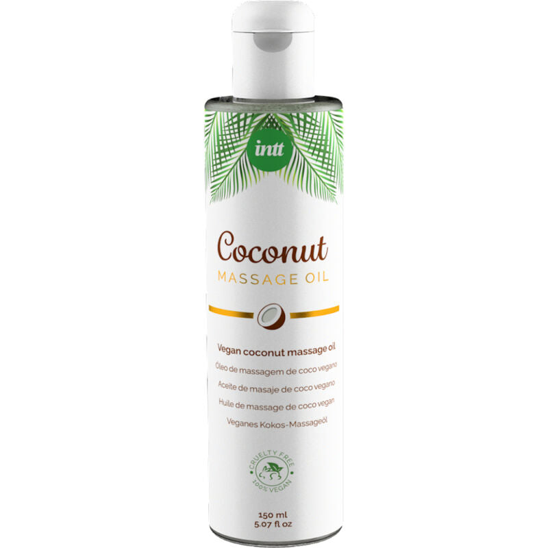 INTT - OLIO DA MASSAGGIO VEGANO DELICATO AL RILASSANTE PROFUMO DI COCCO