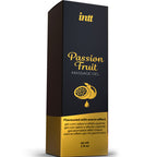INTT MASSAGE & ORAL SEX - GEL DA MASSAGGIO GUSTO FRUTTO DELLA PASSIONE CON EFFETTO CALORE