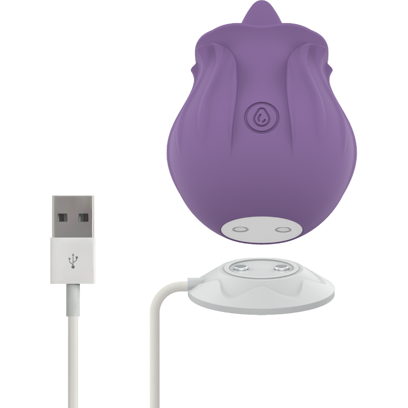 INTENSE - STIMOLATORE CLITORIDEO VIOLA 10 VIBRAZIONI LILLA
