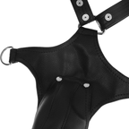 FETISH SUBMISSIVE ATTITUDE - IMBRACATURA JOCKSTRAP IN PELLE ECOLOGICA DA UOMO
