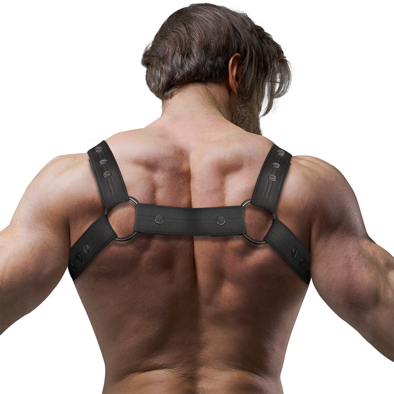 FETISH SUBMISSIVE ATTITUDE - HARNAIS DE SPORT RÉGLABLE EN NÉOPRÈNE POUR HOMMES