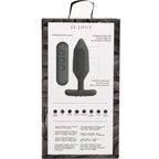 JE JOUE - VIBRADOR PLUG ANAL ÓNIX NEGRO