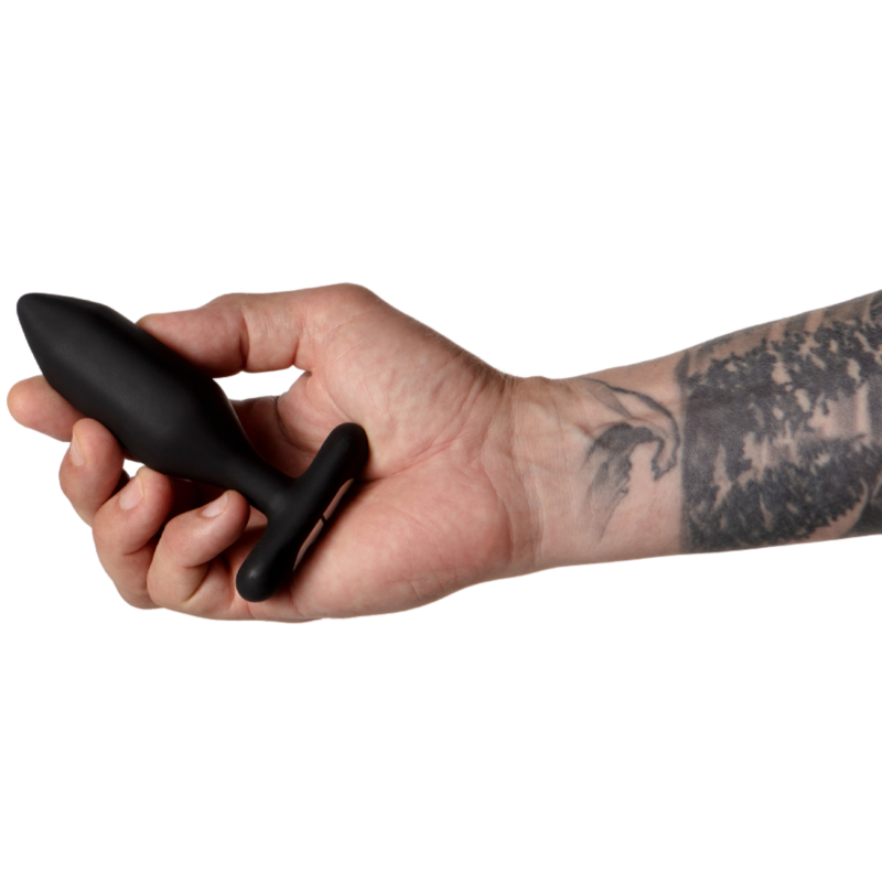 JE JOUE - VIBRADOR PLUG ANAL ÓNIX NEGRO