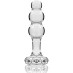 NEBULA SERIES BY IBIZA - MODELLO 1 TAPPO IN VETRO BOROSILICATO TRASPARENTE 10,5 CM -O- 3 CM
