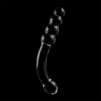 NEBULA SERIES BY IBIZA - MODELO 14 CONO DE VIDRIO DE BOROSILICATO TRANSPARENTE 18.5 CM -O- 3 CM