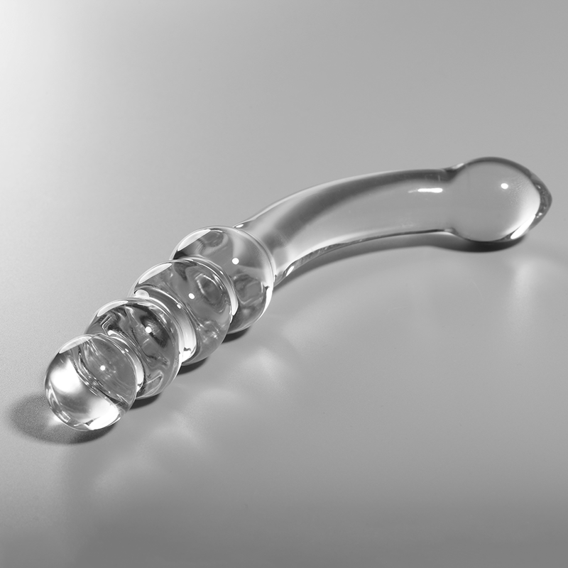 NEBULA SERIES BY IBIZA - MODELO 14 CONO DE VIDRIO DE BOROSILICATO TRANSPARENTE 18.5 CM -O- 3 CM