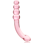 NEBULA SERIES BY IBIZA - MODELLO 14 DILDO IN VETRO BOROSILICATO ROSA 18,5 CM -O- 3 CM