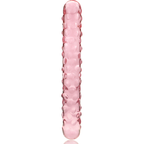 NEBULA SERIES BY IBIZA - MODELO 15 DILDO DE VIDRIO BOROSILICATO ROSA 18.5 CM -O- 3 CM
