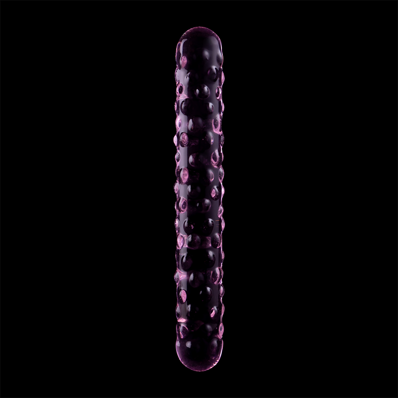 NEBULA SERIES BY IBIZA - MODELO 15 DILDO DE VIDRIO BOROSILICATO ROSA 18.5 CM -O- 3 CM