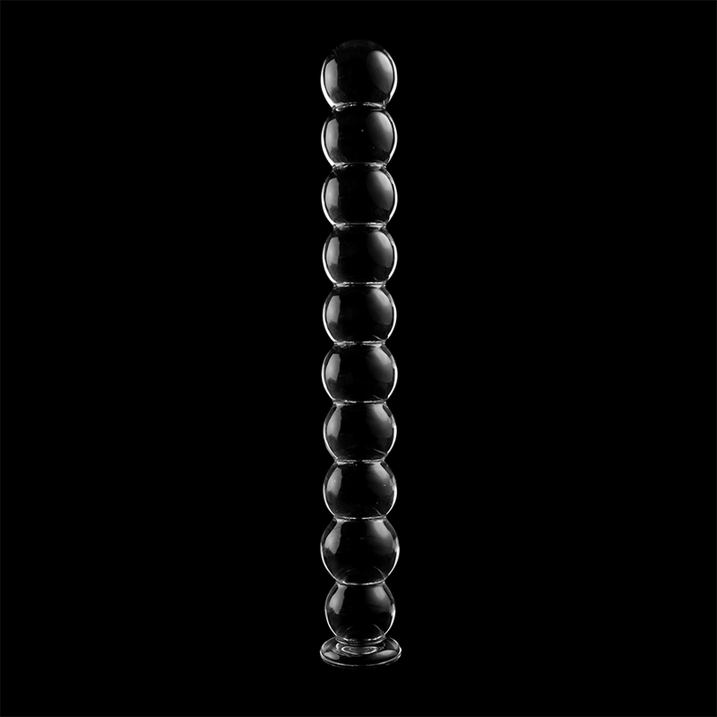 NEBULA SERIES BY IBIZA - MODELO 22 DILATADOR DE VIDRIO BOROSILICATO CLARO 21.5 CM -O- 2.5 CM