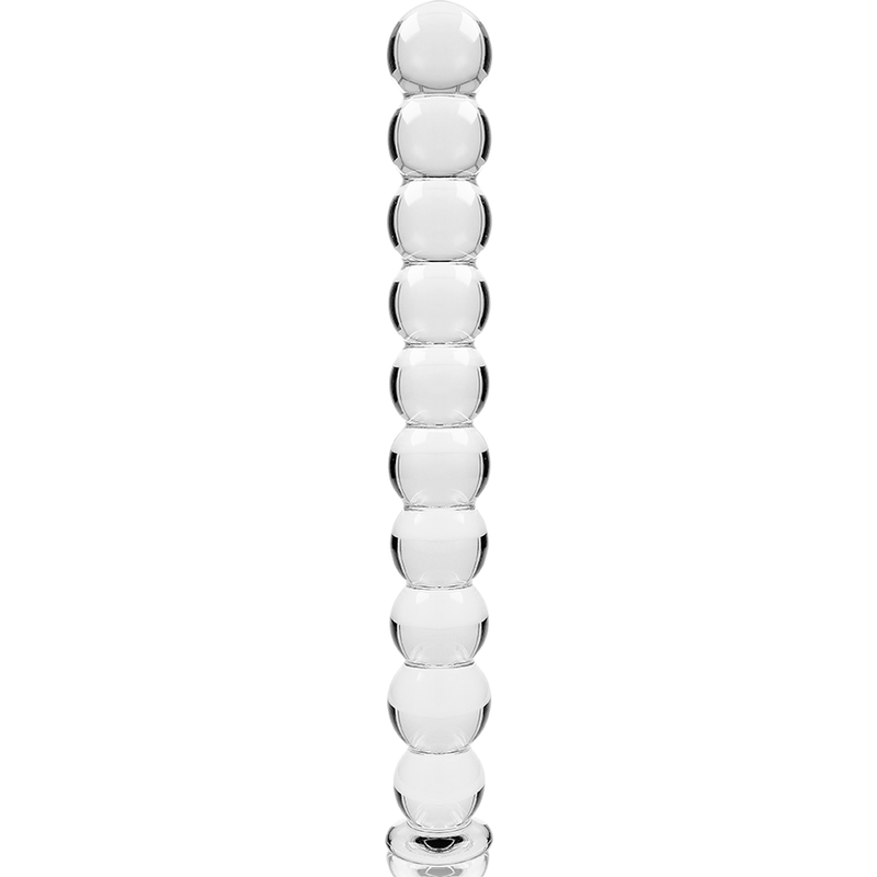 NEBULA SERIES BY IBIZA - MODELO 22 DILATADOR DE VIDRIO BOROSILICATO CLARO 21.5 CM -O- 2.5 CM