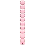 NEBULA SERIES BY IBIZA - MODEL 22 PINK BOROSILICATE GLASS DILDO 21.5 CM -Ø- 2.5 CM