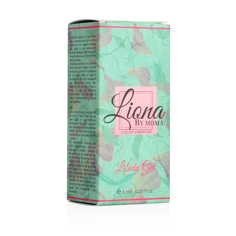 LIONA BY MOMA - GEL LIQUIDO PER LIBIDO 6 ML
