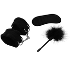 INTENSE - SET EROTICO FETISH 2 CON MANETTE, BENDAGGIO E SOLLETICATORE