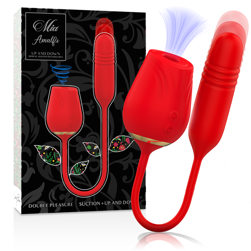 MIA - AMALFI DOUBLE SUCTION PLEASURE + TOP AND BOTTOM