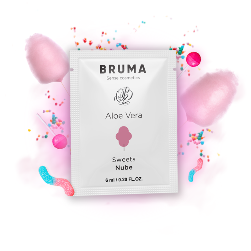 BRUMA - GEL LUBRIFICANTE ALL'ALOE VERA GUSTO CARAMELLA 6 ML
