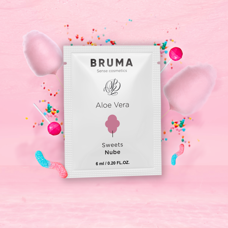 BRUMA - GEL LUBRIFICANTE ALL'ALOE VERA GUSTO CARAMELLA 6 ML