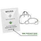 BRUMA - OLIO DI SEMI DI SATIVA GEL LUBRIFICANTE RISCALDANTE AROMA CANNABIS 6 ML