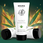 BRUMA - SATIVA SEED OIL WARMING GLIDING GEL CANNABIS FLAVOR 100 ML
