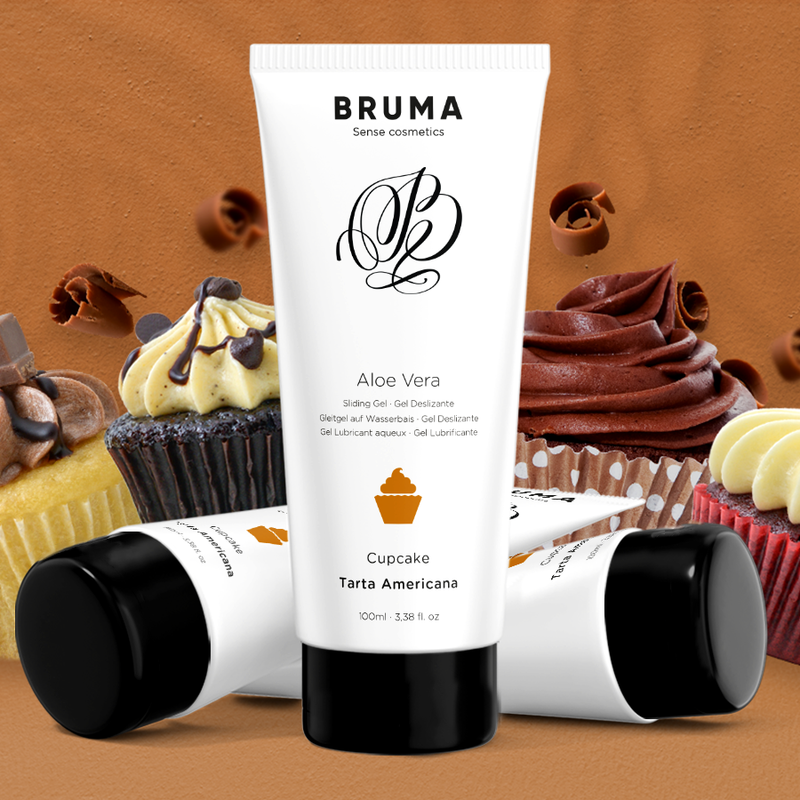 BRUMA - GEL LUBRIFICANTE ALL'ALOE VERA GUSTO CUPCAKE 100 ML