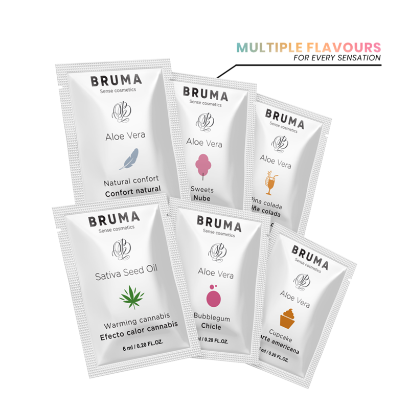 BRUMA - GEL LUBRIFICANTE ALOE VERA COMFORT NATURALE 6 ML