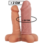 VIRILXL - EXTENSIÓN NATURAL DE PENE EN SILICONA LÍQUIDA V3