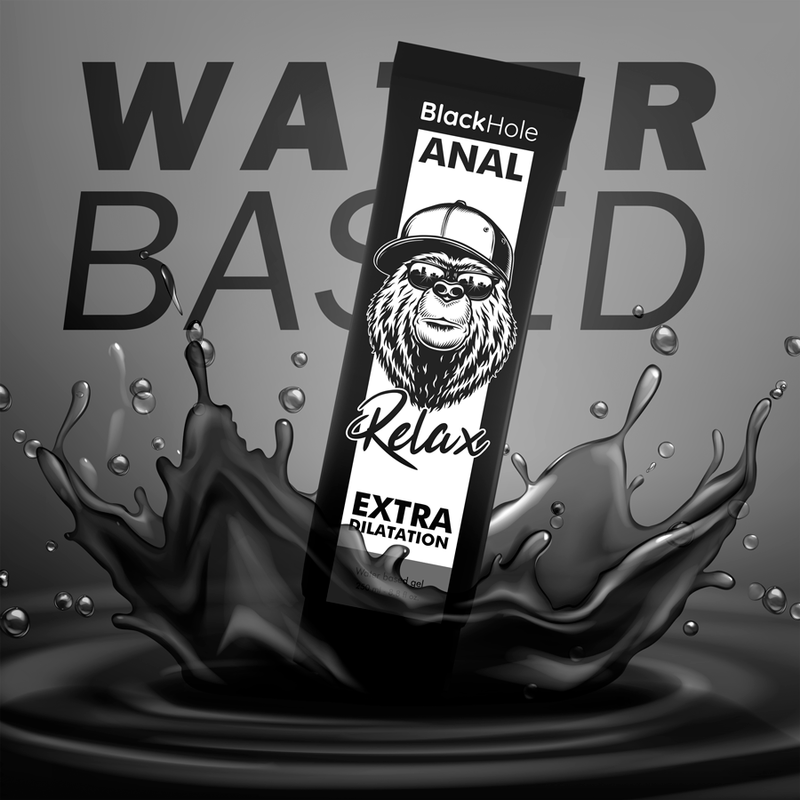 BLACK HOLE - GEL DE DILATACIÓN ANAL A BASE DE AGUA 250 ML